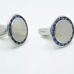 Lucien Piccard Palladium Cufflinks